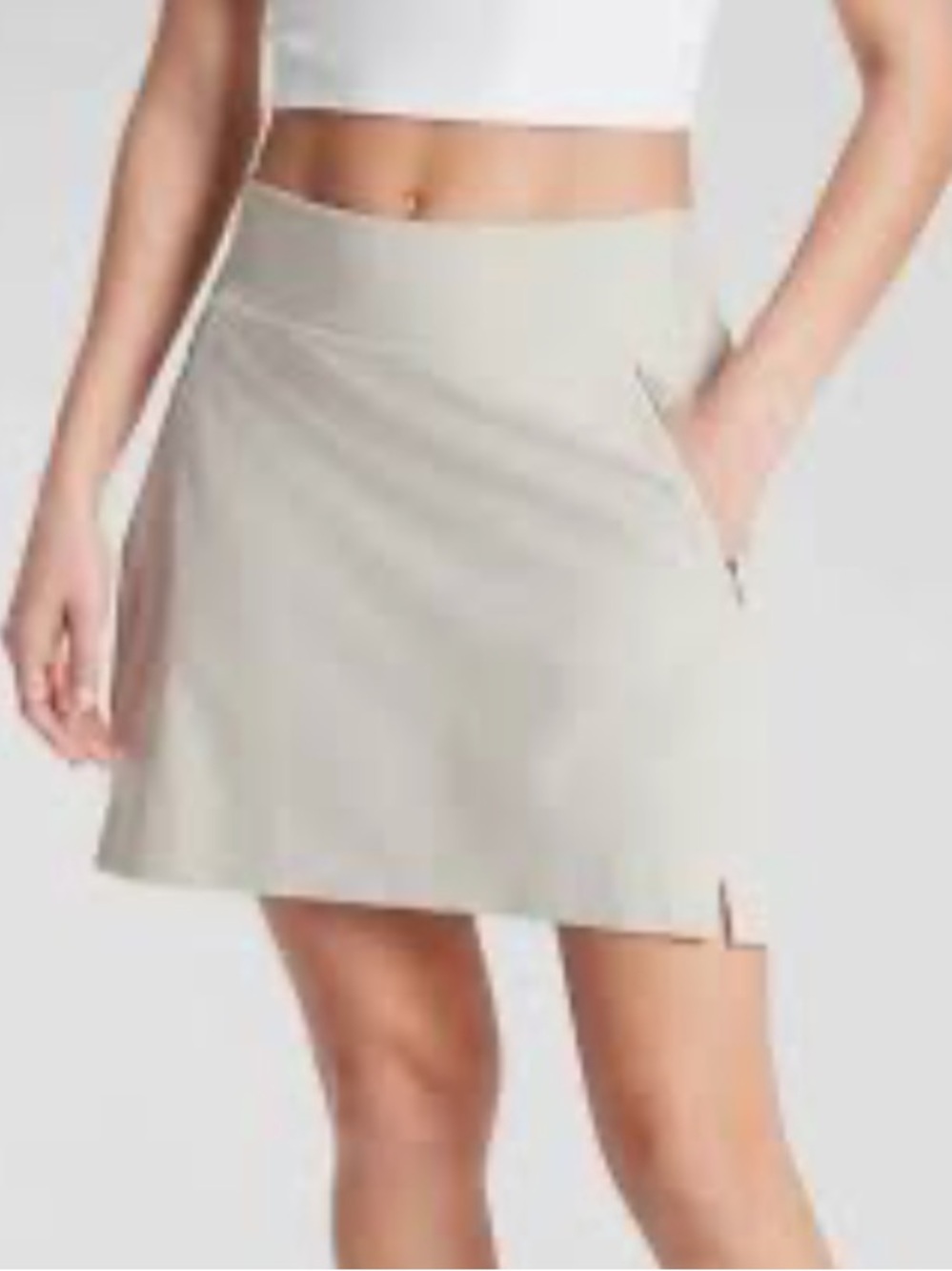 Athleta Soho Skort in beige Size 6